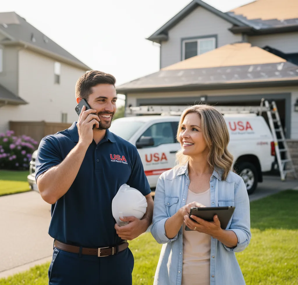 USA Roof Repair Experts customer support in Altavista